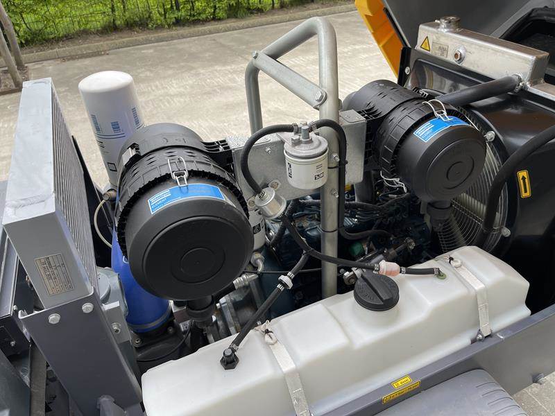 Atlas Copco XAS 68 KD - N WHEELS W.B. DIN EYE