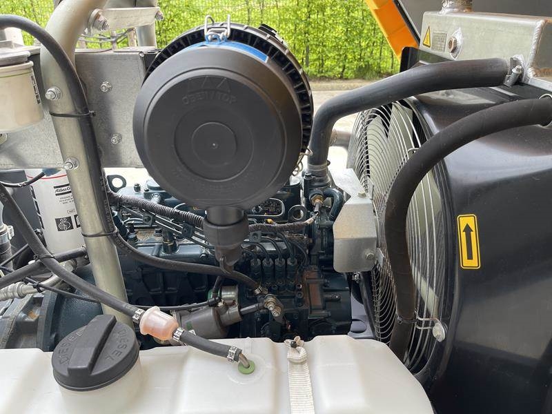 Atlas Copco XAS 68 KD - N WHEELS W.B. DIN EYE