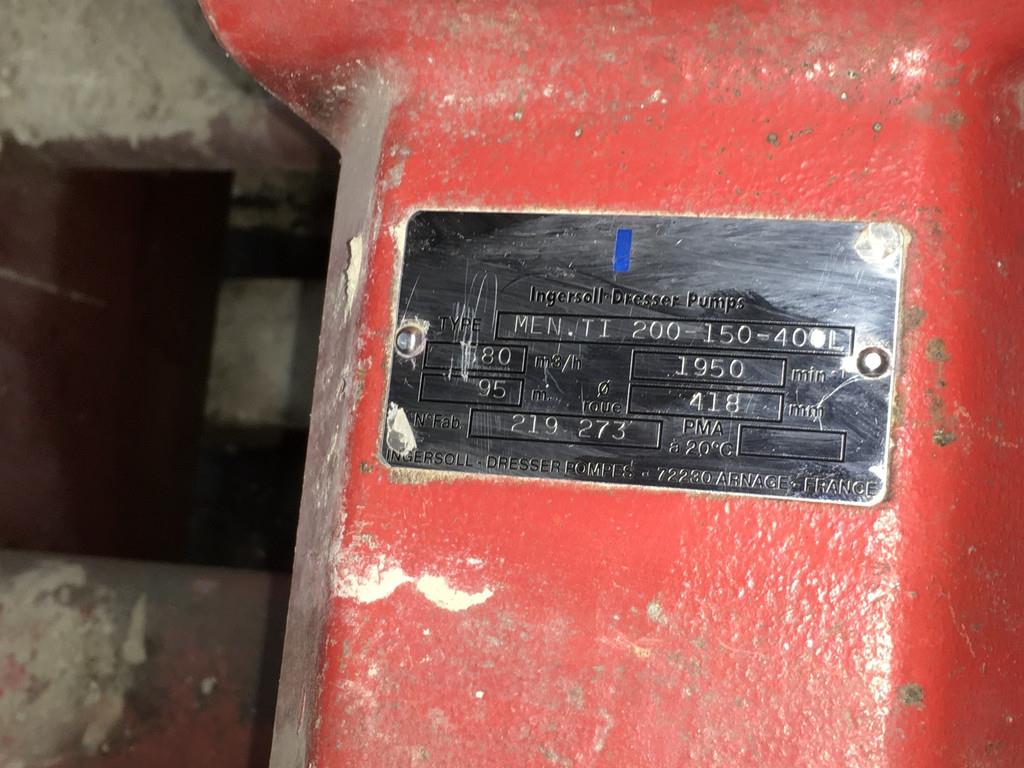 Volvo TD121GPB POMP 580M³H USED