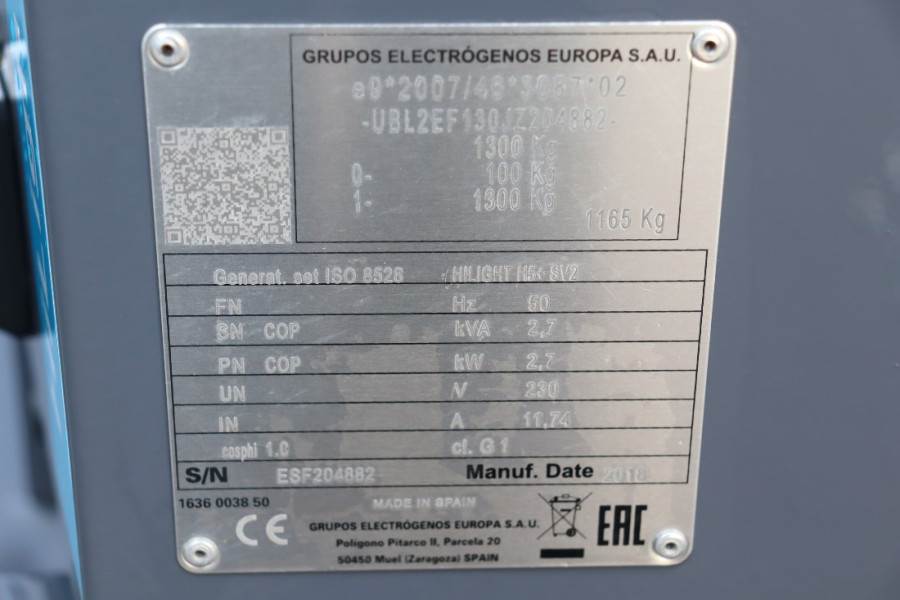 Atlas Copco HiLight H5+ SV2 Valid inspection, *Guarantee! Max