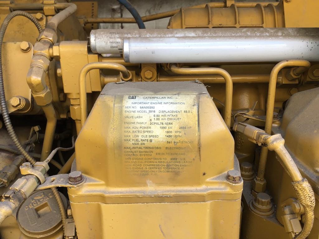 CAT 3516B 9AN-1743191 USED