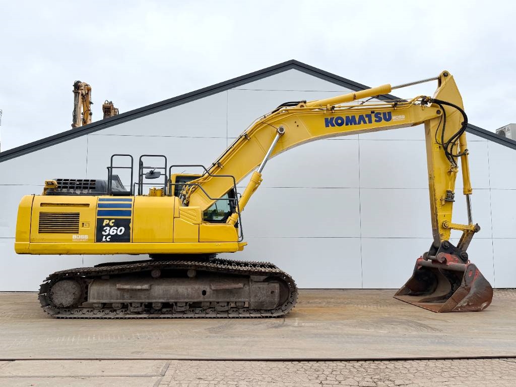 Komatsu PC360LC-11 - Quick Coupler / Rear + Side Camera