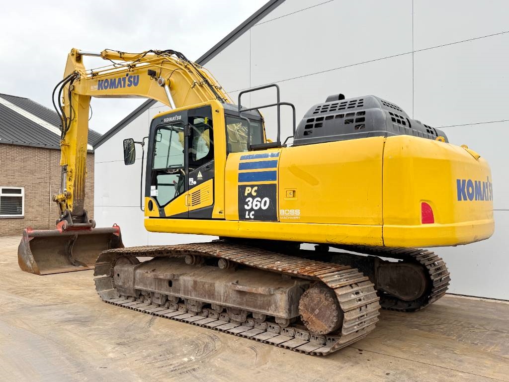 Komatsu PC360LC-11 - Quick Coupler / Rear + Side Camera