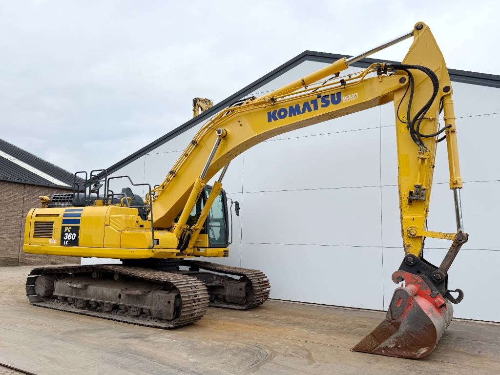Komatsu PC360LC-11 - Quick Coupler / Rear + Side Camera