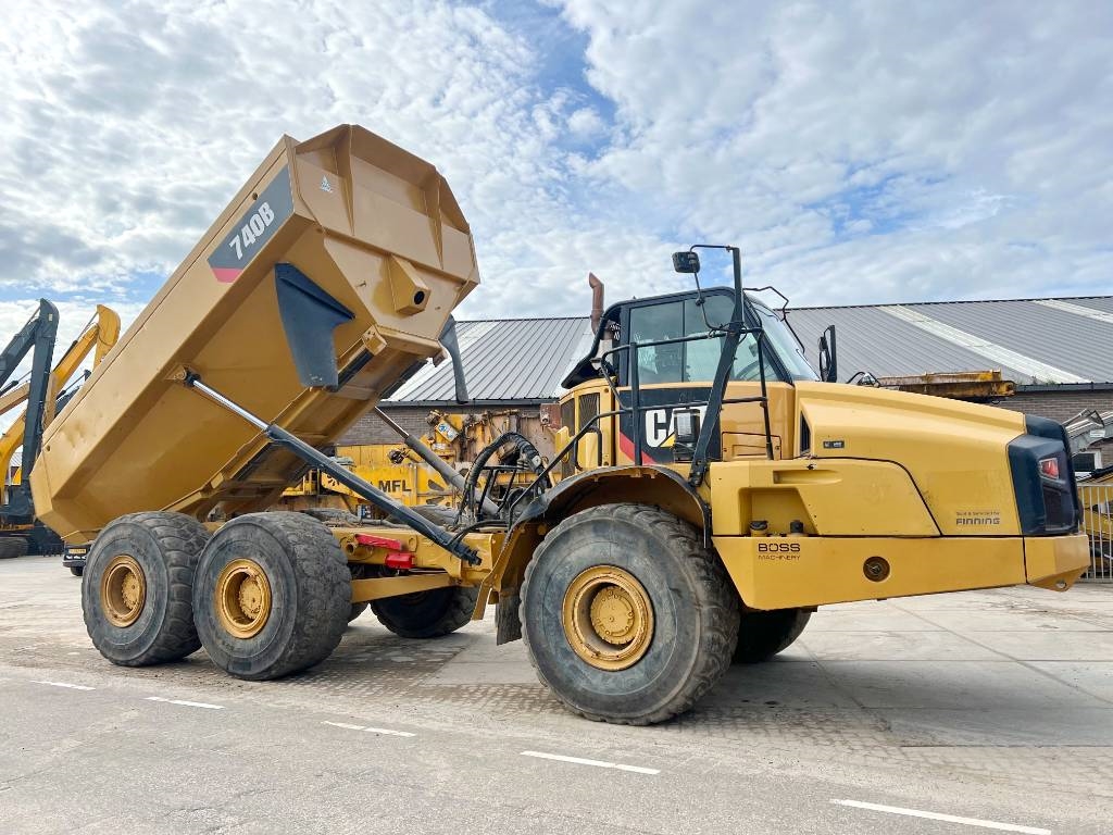 CAT 740B - Automatic Greasing / Camera / Airco