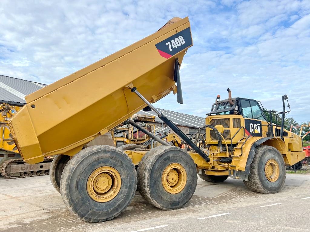 CAT 740B - Automatic Greasing / Camera / Airco