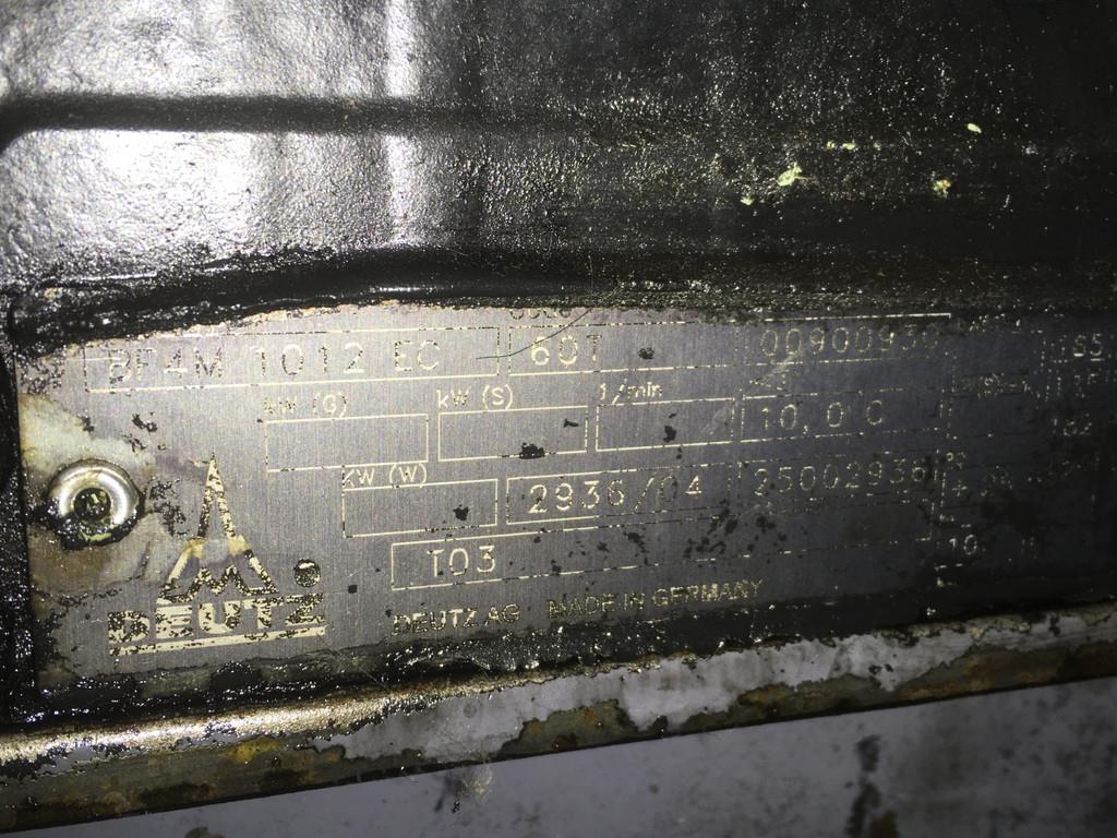 Deutz BF4M1012EC USED