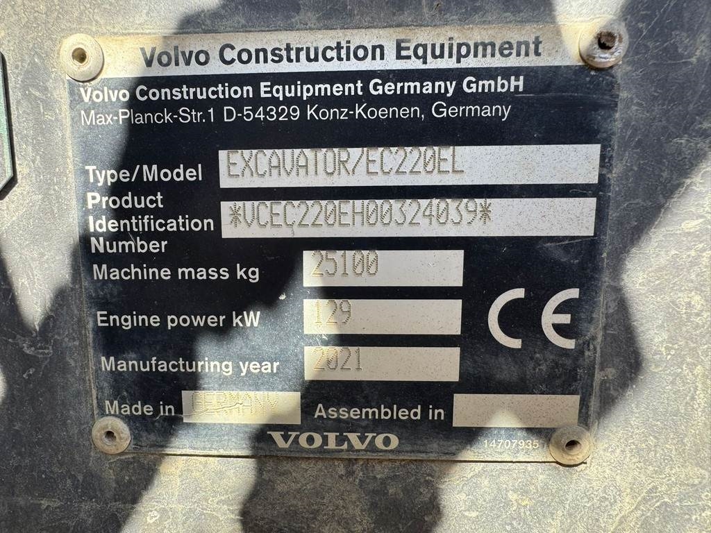 Volvo EC220EL | Dutch Machine