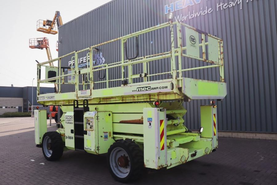MEC 3392RT-T Diesel, 4x4 Drive, 12m Working Height, 12