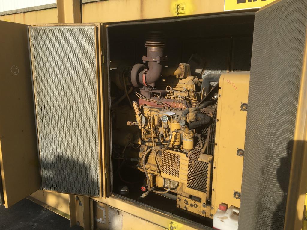 CAT 3306B GENERATOR 225KVA USED