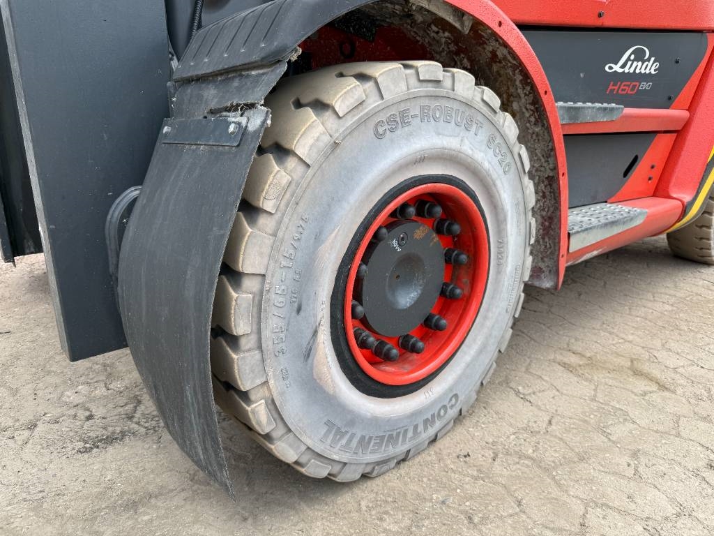 Linde H60T-03 - Duplex / Side Shift / German Machine