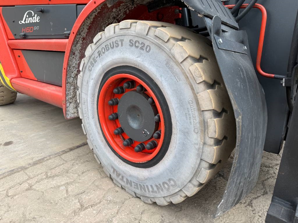 Linde H60T-03 - Duplex / Side Shift / German Machine