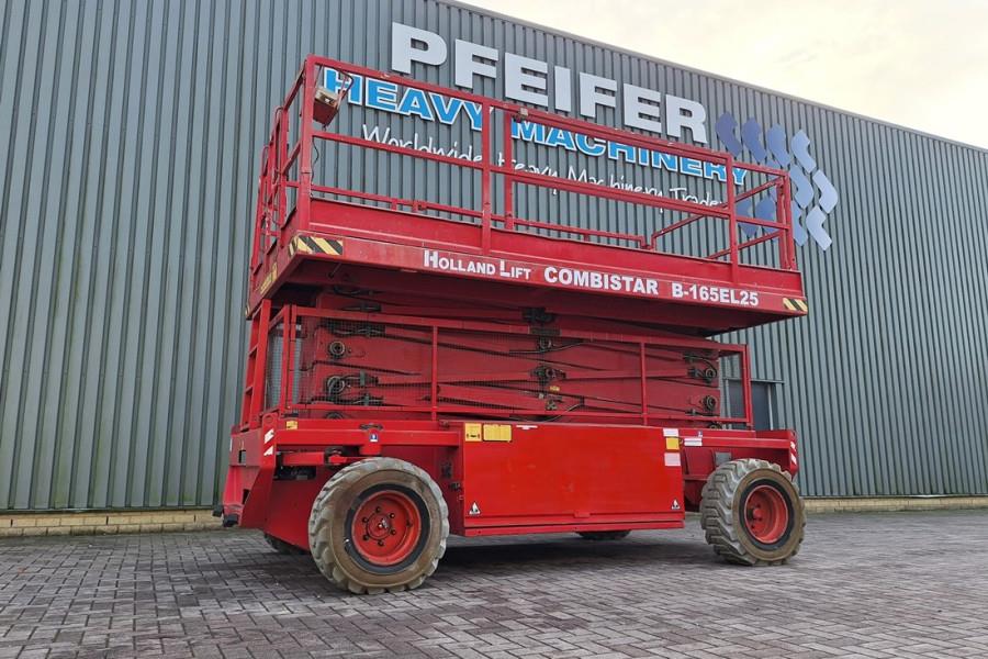 Holland Lift Combistar B-165EL25 Electric, 18.5m Working Height