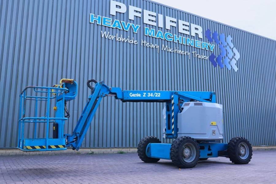Genie Z34/22 Diesel, 4x4 Drive, 12.6m Working Height, 6.