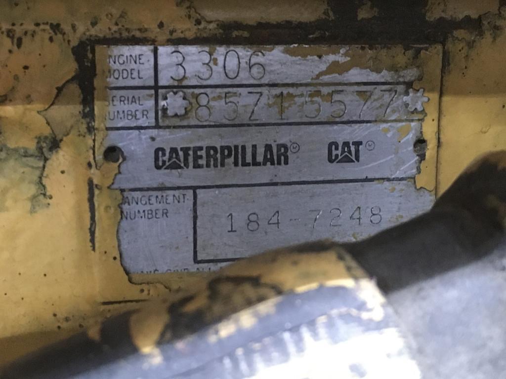 CAT 3306DI SR4B GENERATOR 238 KVA USED