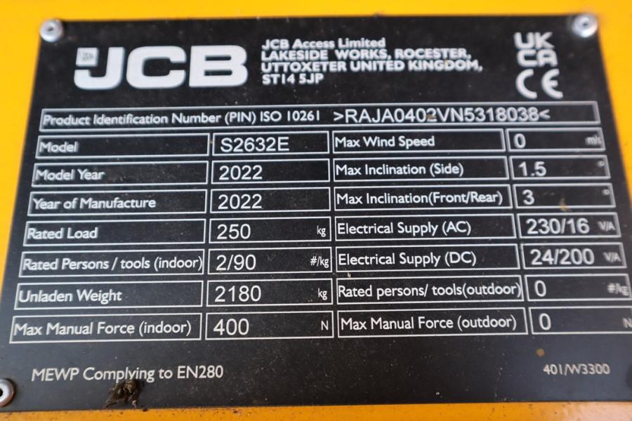 2022 جيه سي بي S2632E-44953137