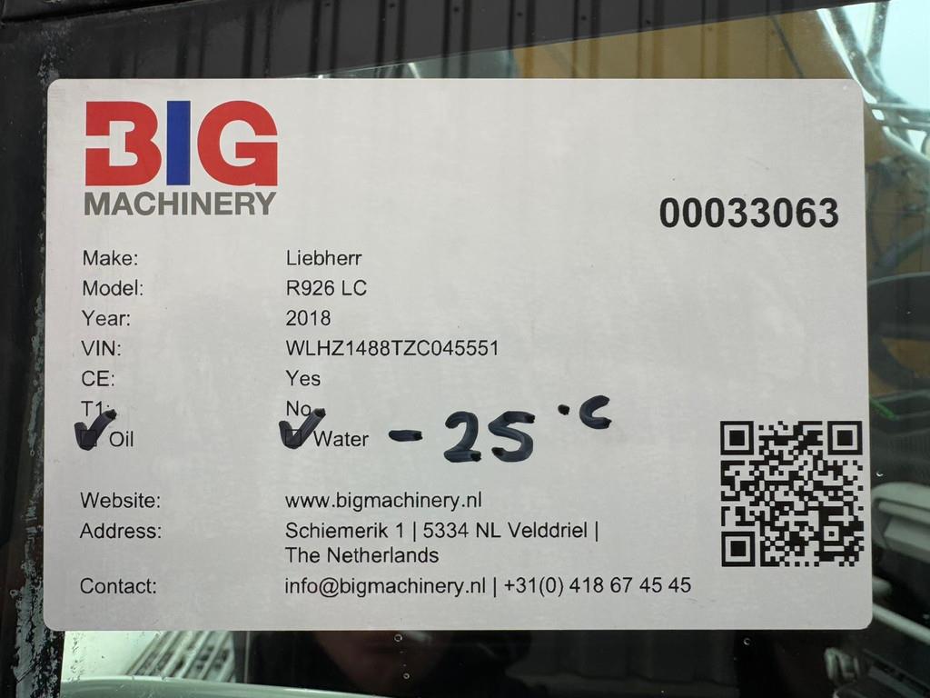 Liebherr R926 LC