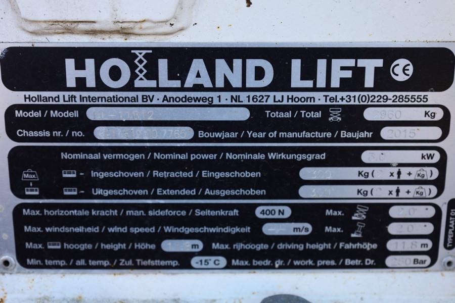Holland Lift Ecostar HL-11812 Electric, 14m Working Height, 300
