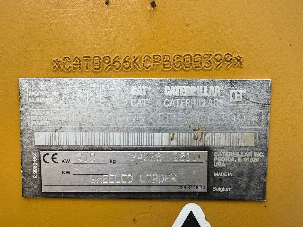 CAT 966K | 3th function