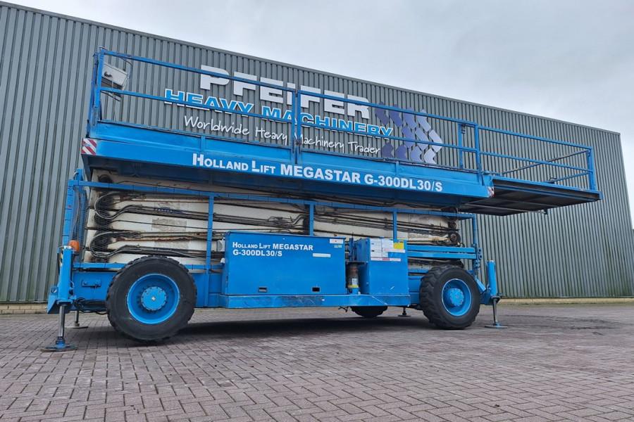 Holland Lift Megastar G-300DL30/S Diesel, 4x4x4 Drive, 33.5m Wo