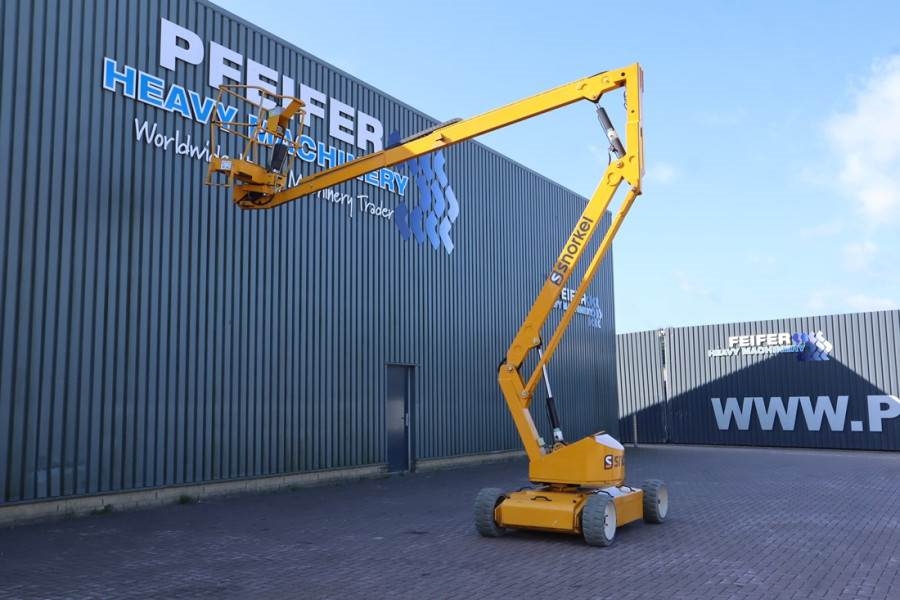 Snorkel A38E Electric, 13.5m Working Height, 6.1m Reach, 2