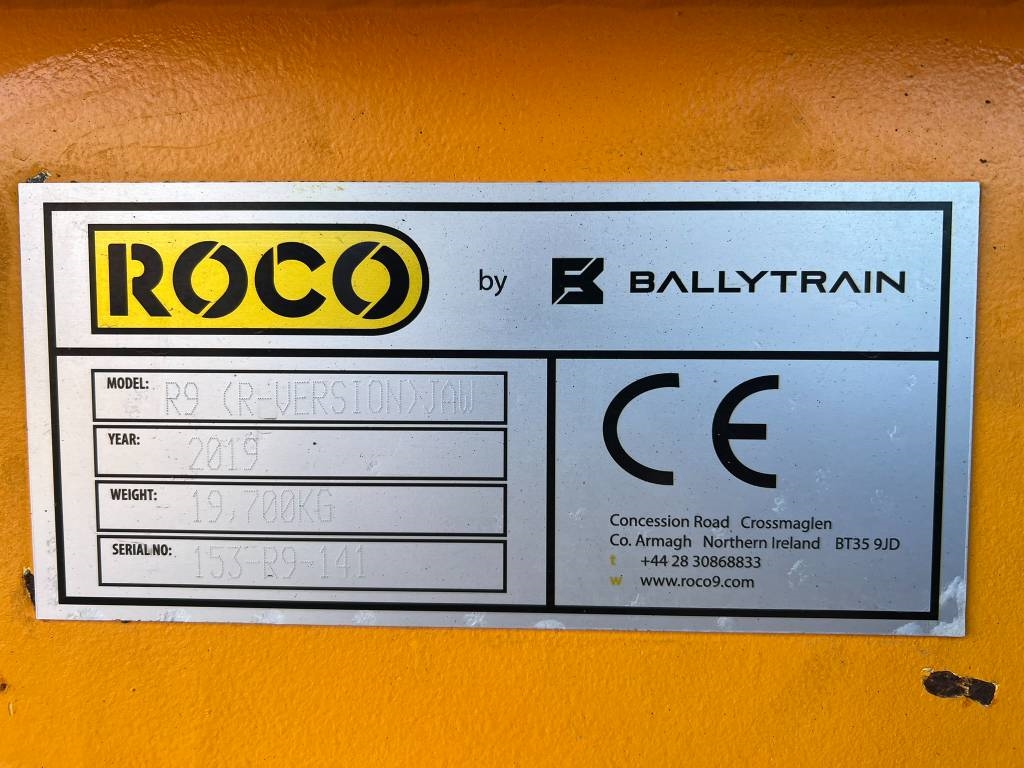 ROCO R9 20T MOBILE JAW CRUSHER