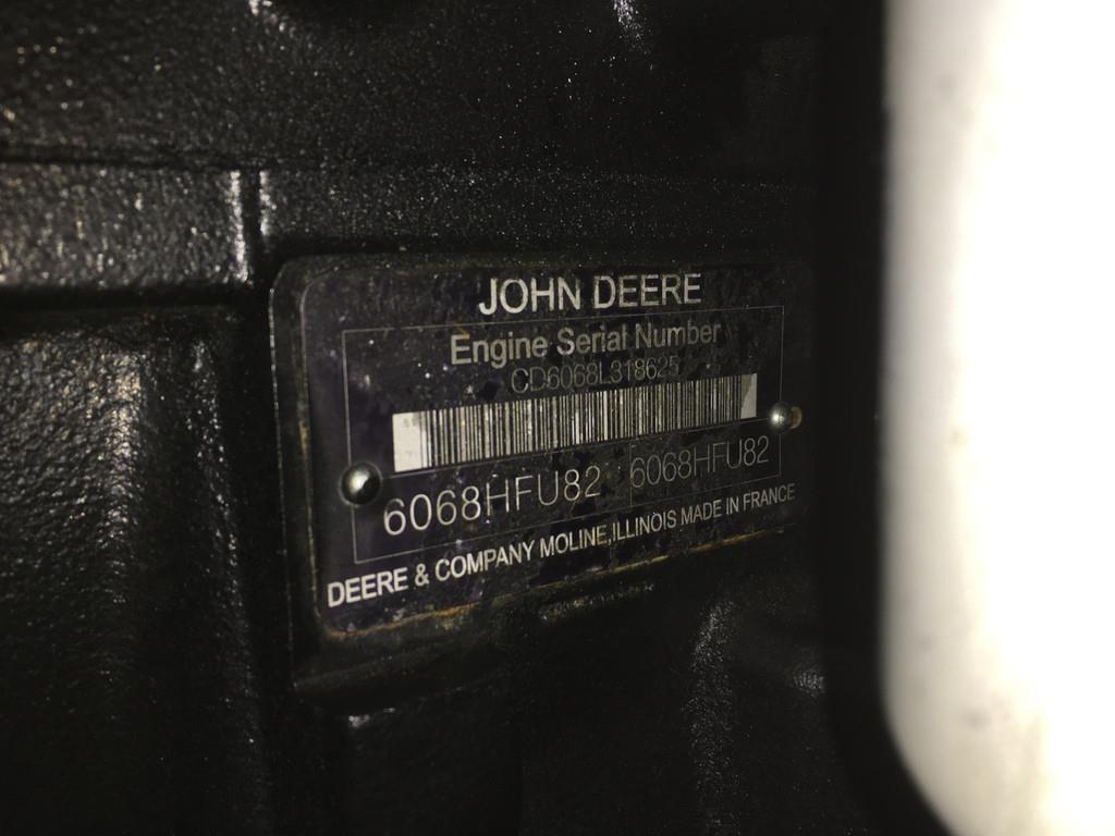 John Deere 6068HFU82 GENERATOR 200KVA USED