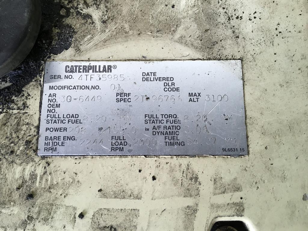 CAT 3116 4TF-3Q6449 USED