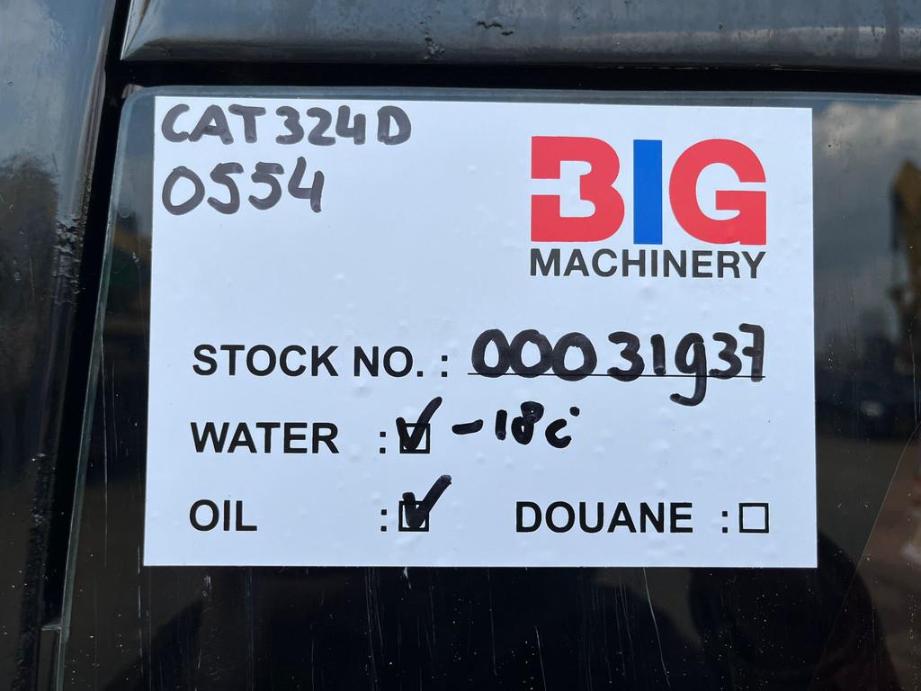 CAT 324DL - Hammerlines / A/C Cabin / Caterpillar C7 /