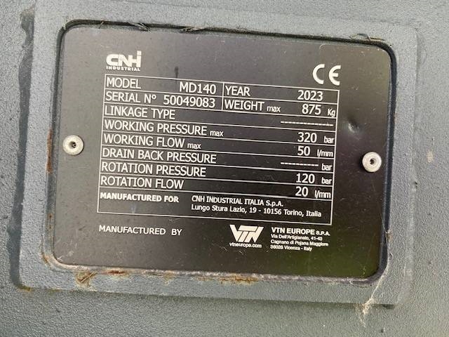 VTN (12005500) 0.80 m Greifer / grabber MD 140