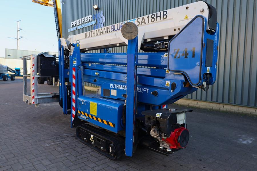 Ruthmann BLUELIFT SA18HD Gasoline / 220V, 18m Working Heigh