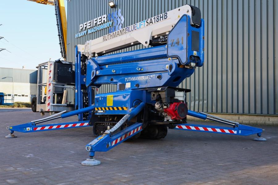 Ruthmann BLUELIFT SA18HD Gasoline / 220V, 18m Working Heigh