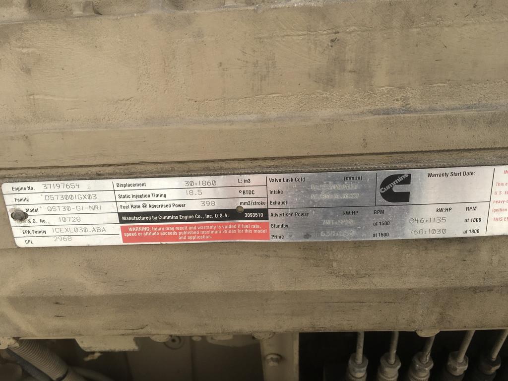 Cummins QST30 USED