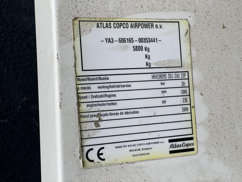 Atlas Copco XRHS 385 MD