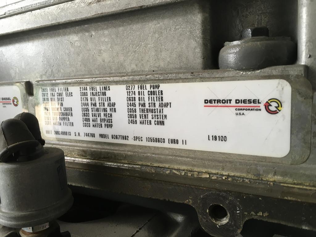 Detroit Diesel 6067-TK62 USED