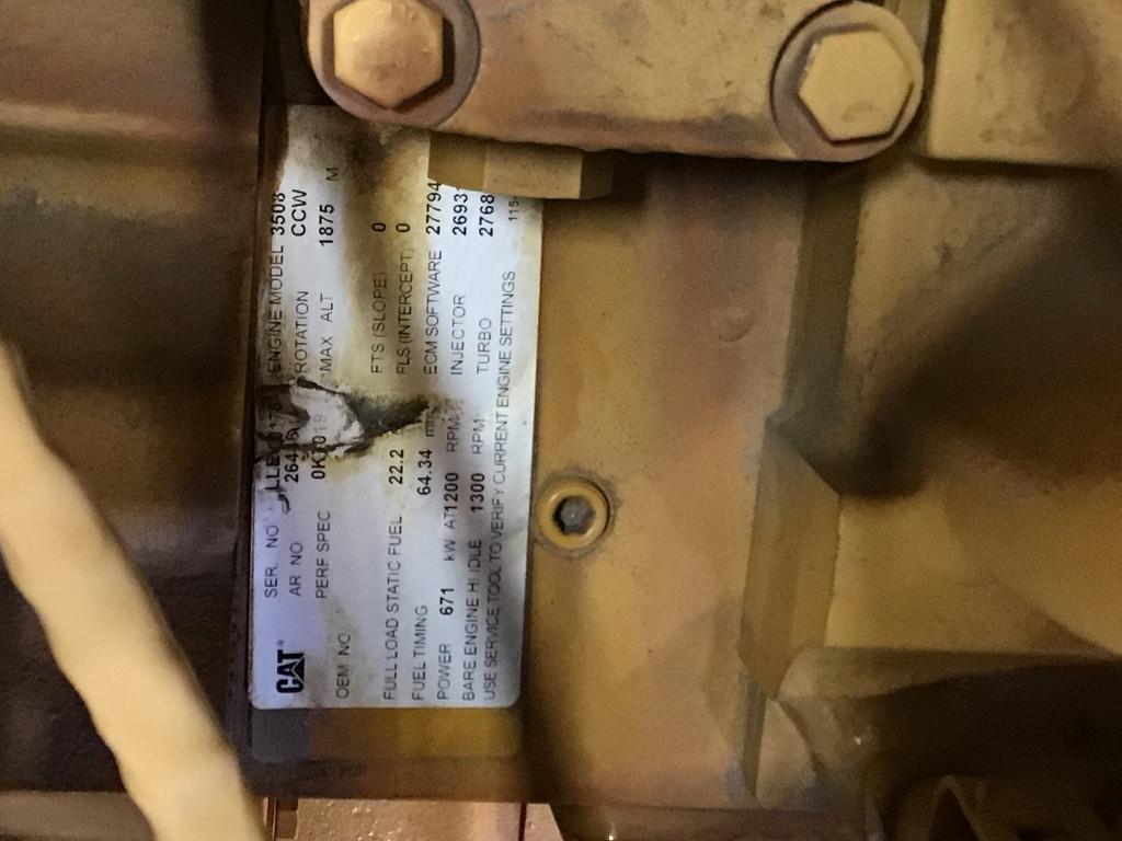 CAT 3508C LLE-2644644 USED