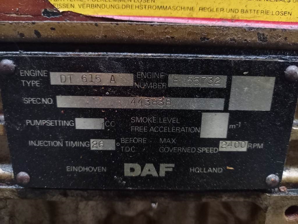DAF DT 615 A USED