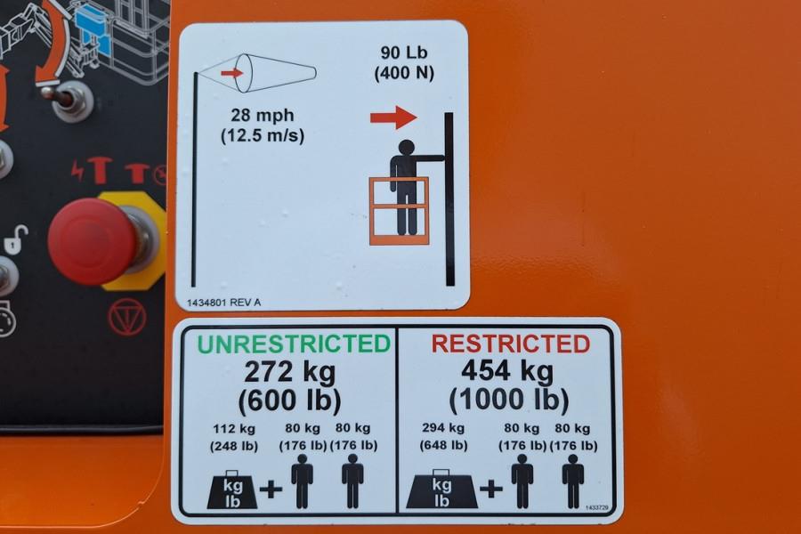 Snorkel 460SJ Valid Inspection, *Guarantee! CE, Diesel, 4x