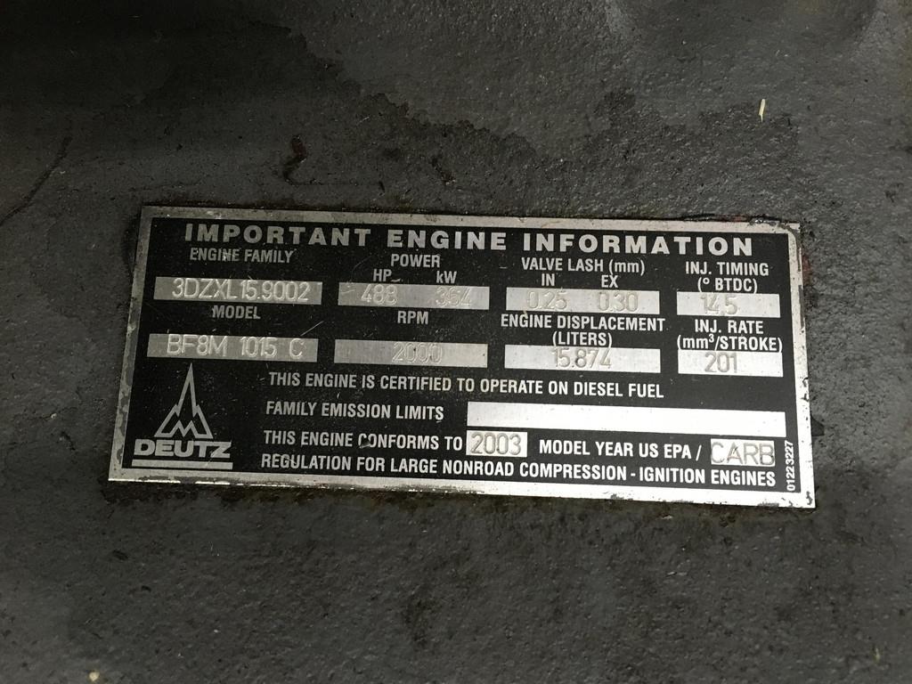 Deutz BF8M1015C USED