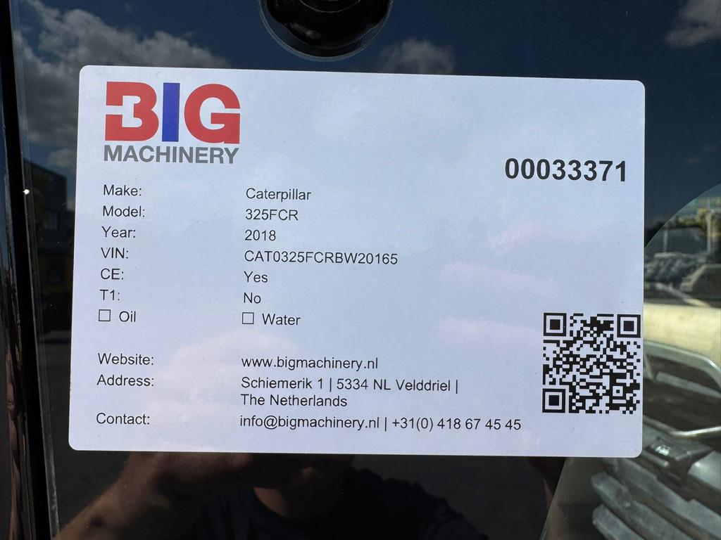 CAT 325F LCR - 3 buckets