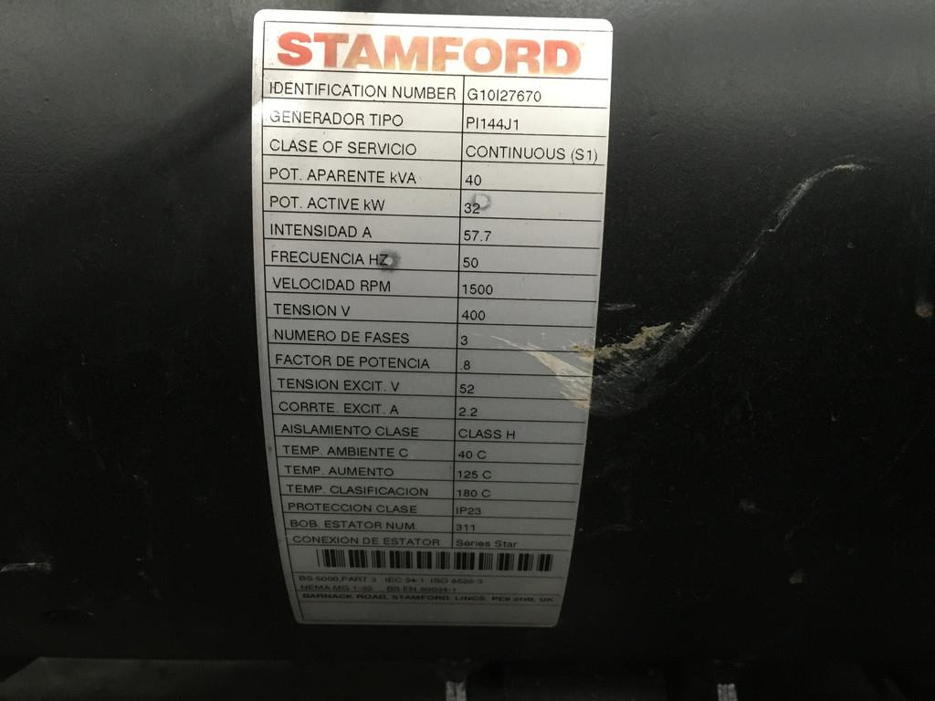 Deutz BF4L2011 GENERATOR 40KVA NEW