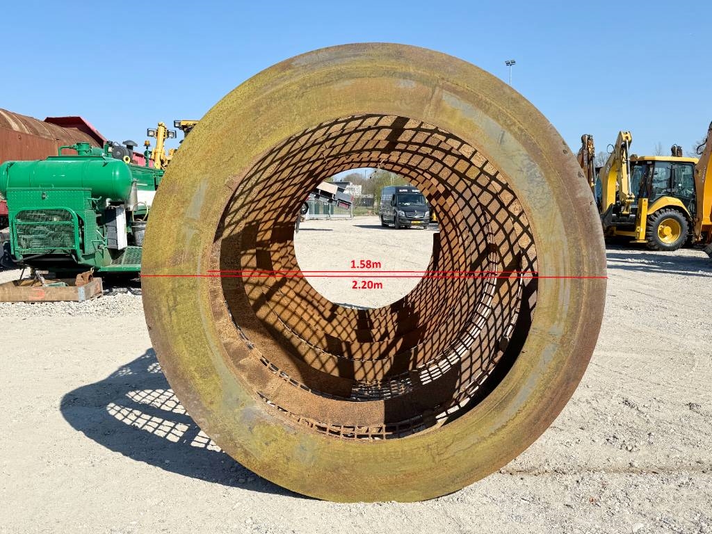 Terra Select T5 7x7 cm - Zeeftrommel / Siebtrommel / Drumscreen