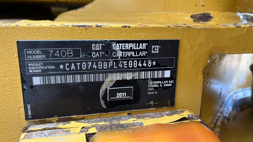 2011 Caterpillar 740B-44688973