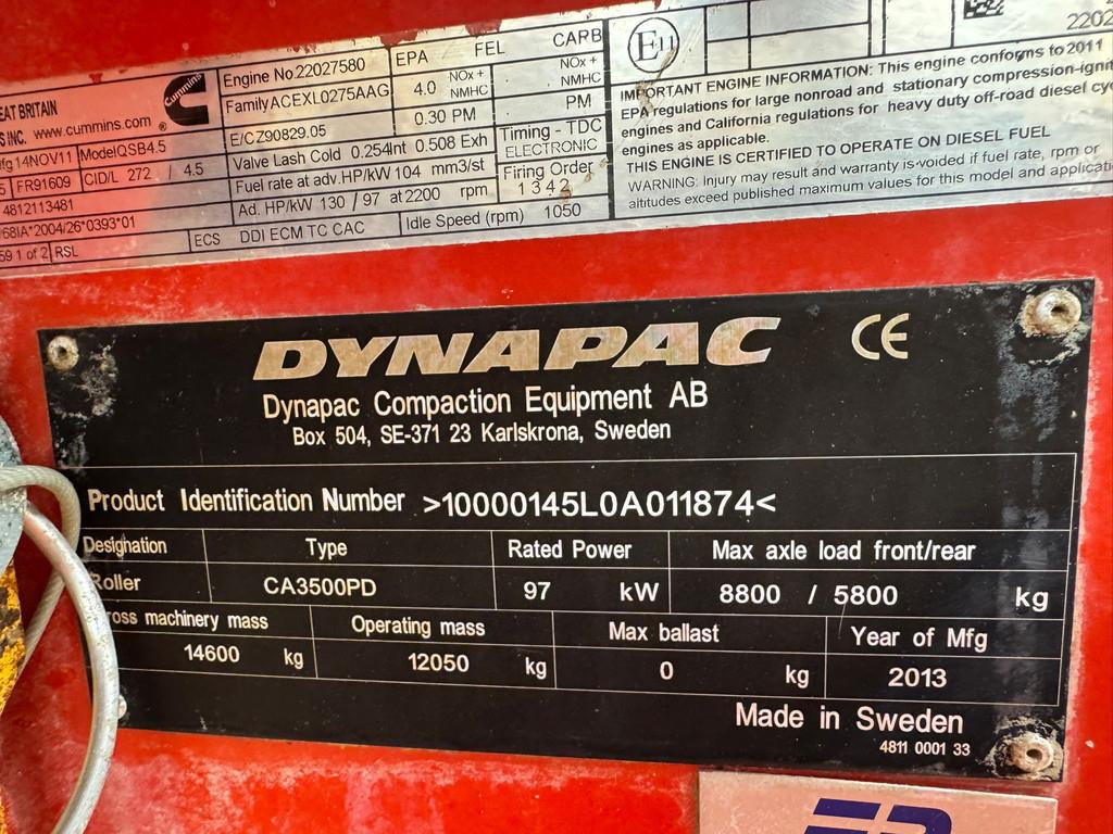 Dynapac CA3500PD (12t)
