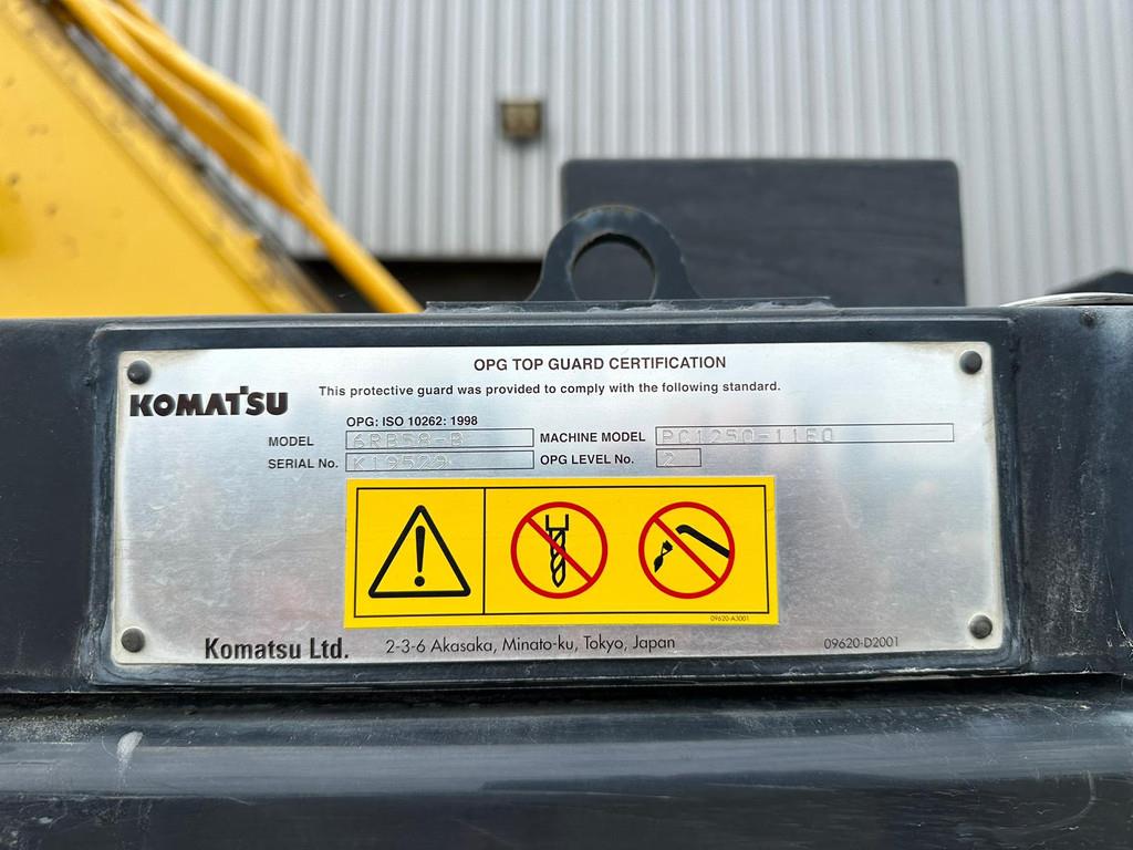 Komatsu PC1250-11E0 - CE certified