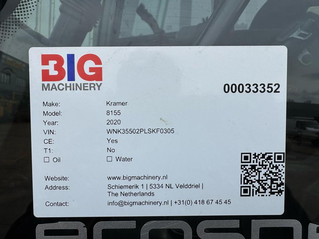 Kramer 8155 / Forks / bucket