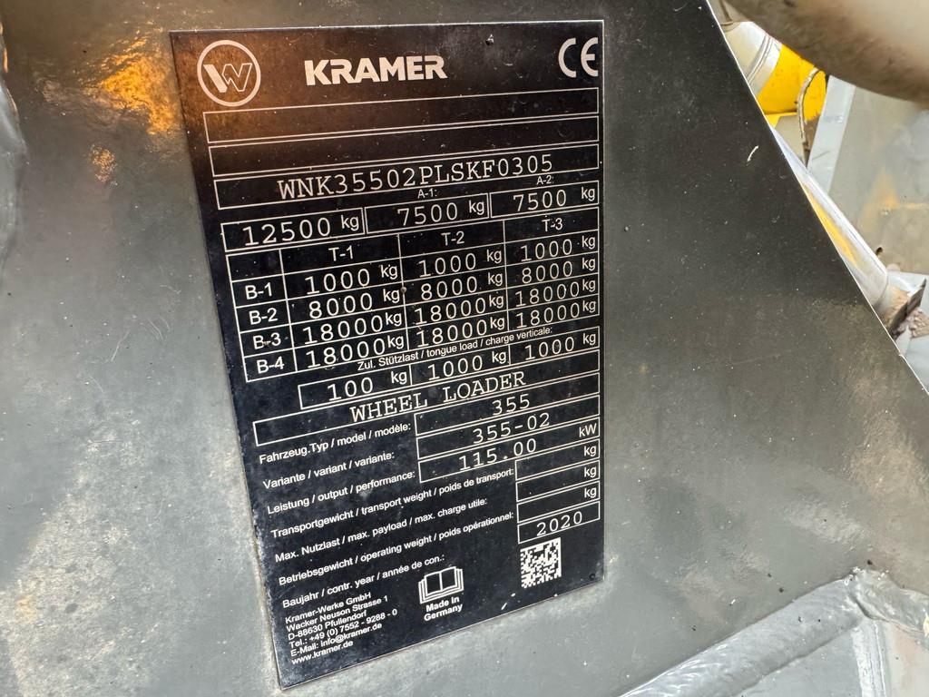 Kramer 8155 / Forks / bucket