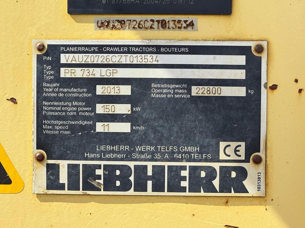 Liebherr PR734 LGP / GPS trimble