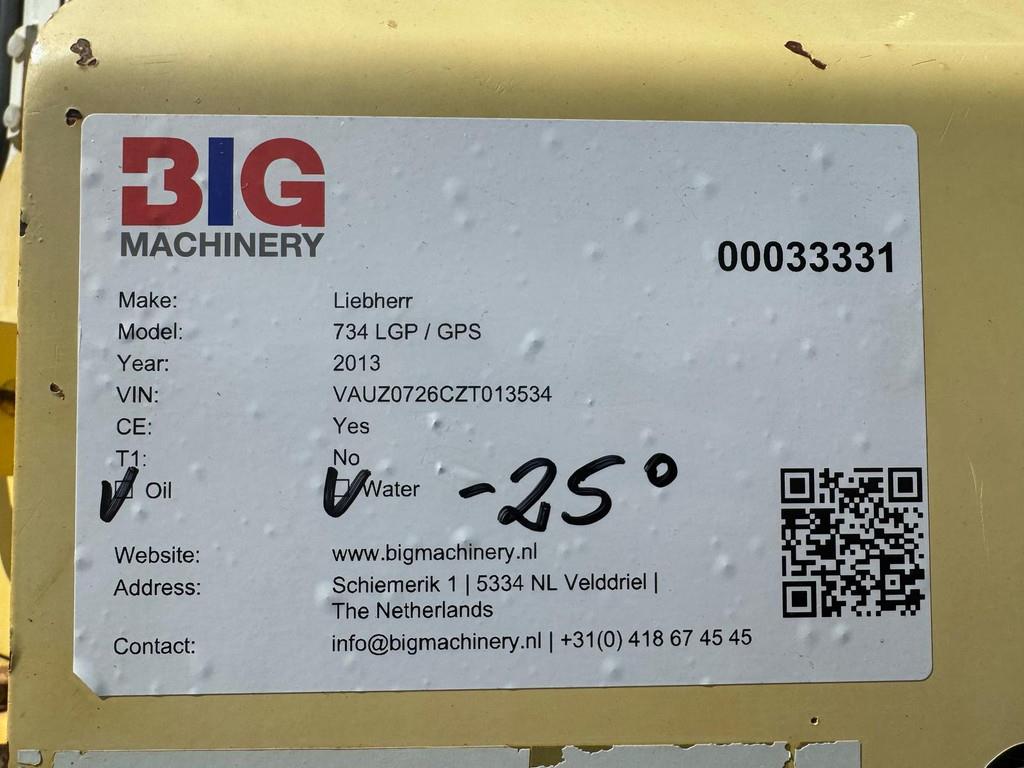 Liebherr PR734 LGP / GPS trimble