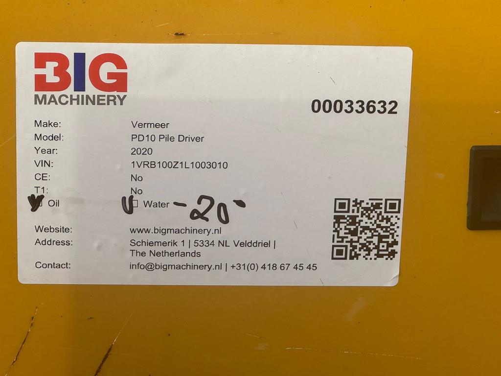 Vermeer PD10 Pile Driver